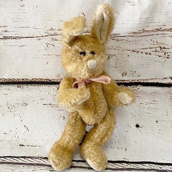 BOYDS COLLECTION Brown Bunny Rabbit Plush - Picture 1 of 4